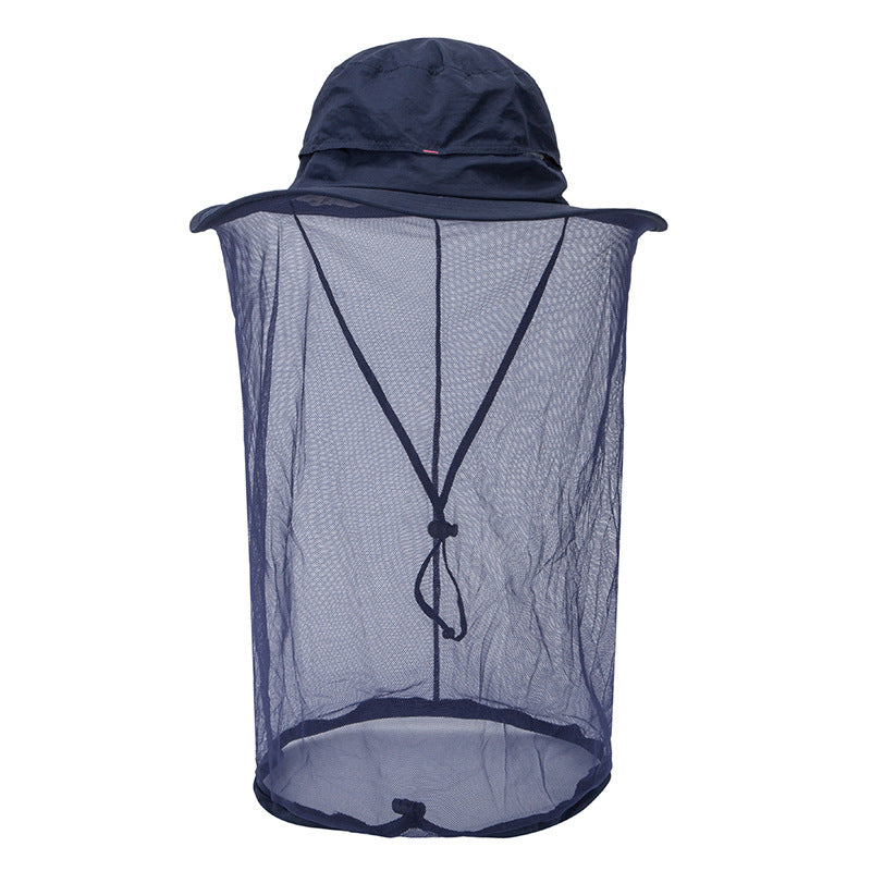 Simple Men And Women Anti-mosquito Fishing Hat