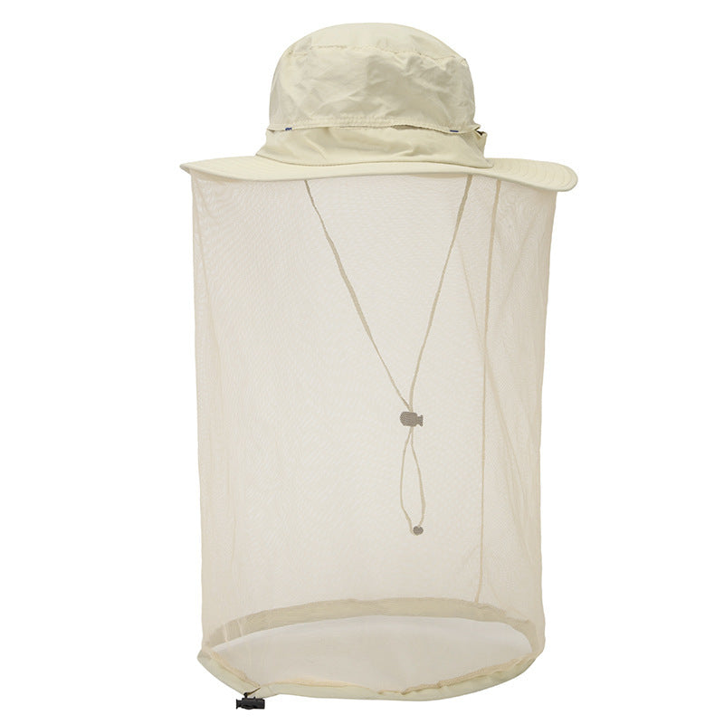 Simple Men And Women Anti-mosquito Fishing Hat