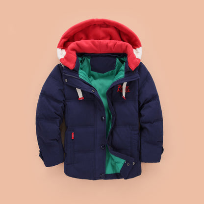 Children's down jacket, Korean version of children's clothing