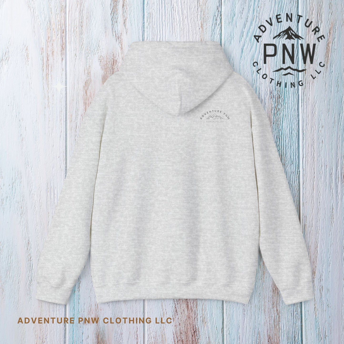 Original Adventure PNW Hoodie Design | Stylish Comfort for Outdoor Fun Adventure Mountains