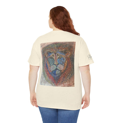 "The lion" - oil pastel