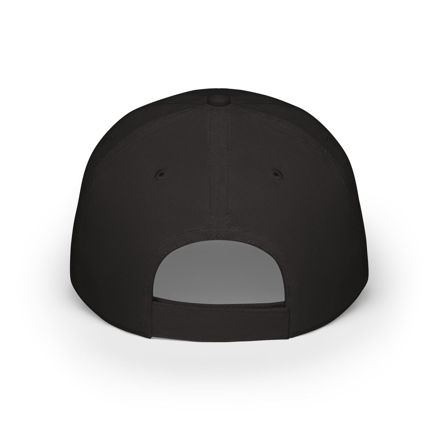 Runner Red Low Profile Baseball Cap - Stylish Hat for Runners, Casual Wear, Gift for Athletes, Running Events, Outdoor Activities