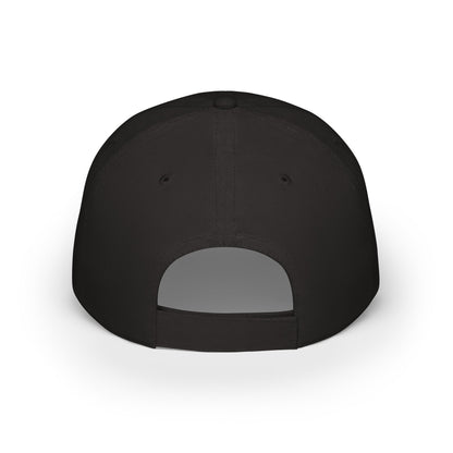 Runner Red Low Profile Baseball Cap - Stylish Hat for Runners, Casual Wear, Gift for Athletes, Running Events, Outdoor Activities