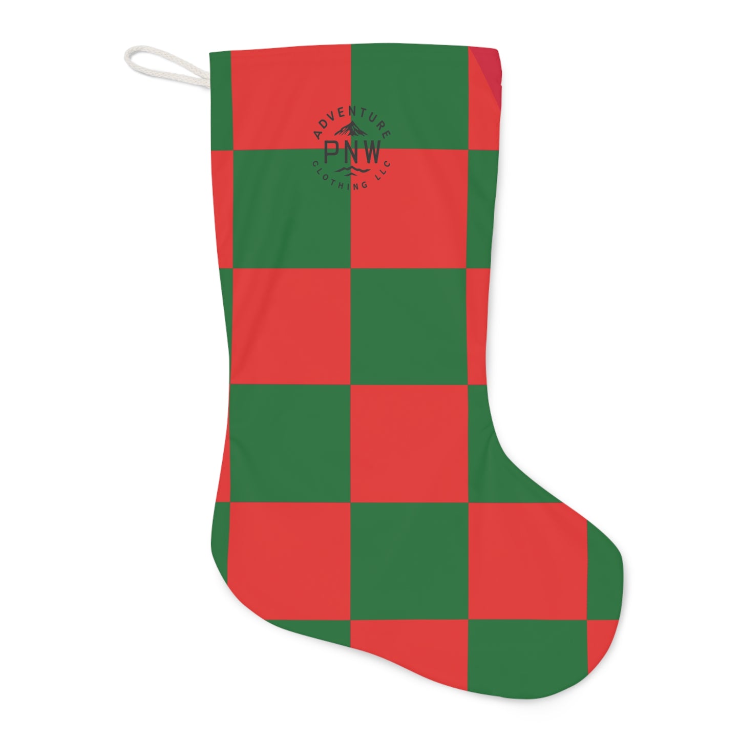 Classic Santa Christmas Stocking | Festive Holiday Decoration  Christmas Adventure Decoration