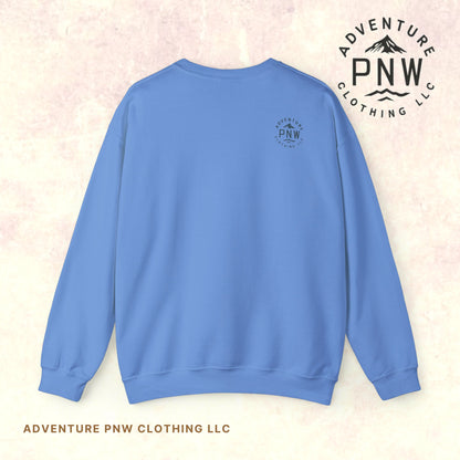Sasquatch Bigfoot Research Team Crewneck Sweatshirt - Funny Sasquatch Apparel, Unisex Sweatshirt, Cryptid Gift, Sasquatch Lover Gift,
