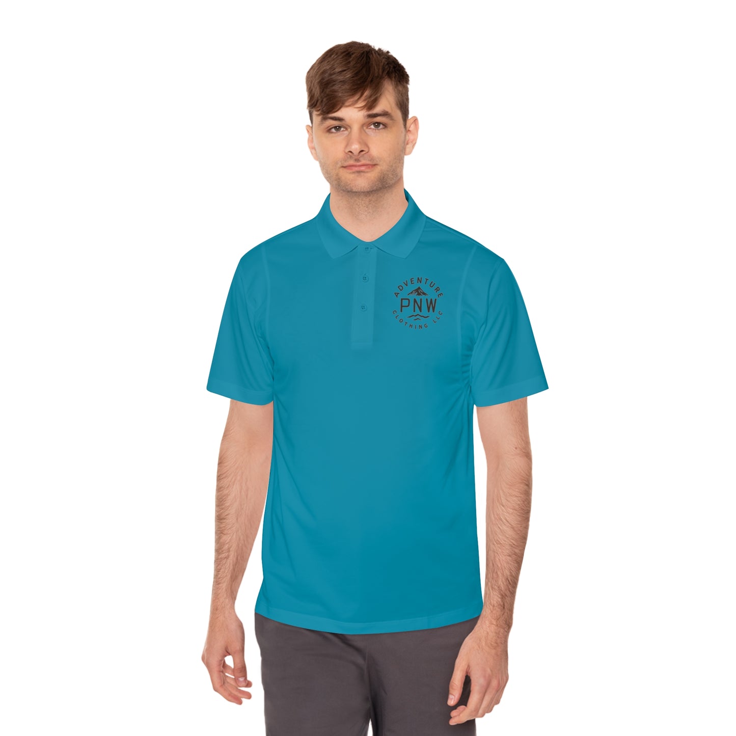 Adventure PNW Mountain Sport Polo Shirt | Performance & Style Comfort