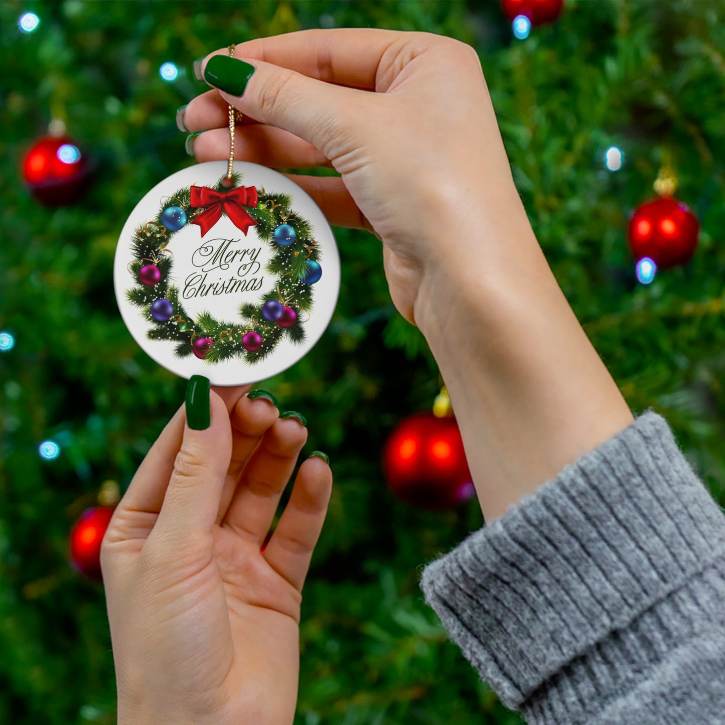 Christmas Tree Ornaments | Christmas Adventure Decorations | Merry Christmas Ornaments