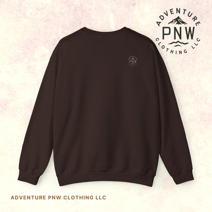 Adventure Bigfoot Christmas Lights Sweatshirt – Unisex Jumper