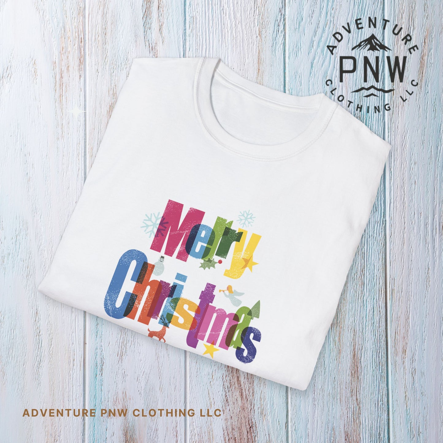 Christmas Unisex Softstyle T-Shirt | Christmas Adventure Design | Cozy & Stylish Holiday t-shirts