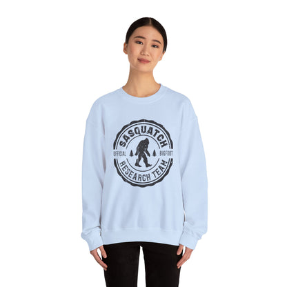 Sasquatch Bigfoot Research Team Crewneck Sweatshirt - Funny Sasquatch Apparel, Unisex Sweatshirt, Cryptid Gift, Sasquatch Lover Gift,