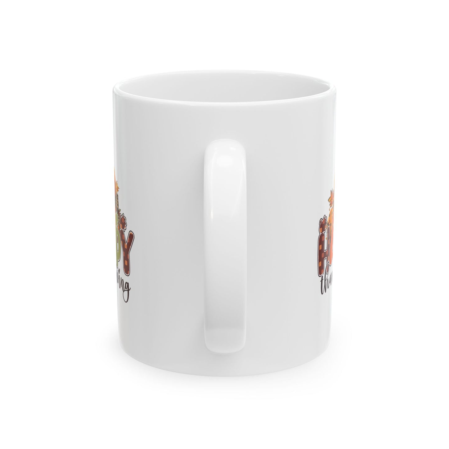 Adventure Happy Thanksgiving Ceramic Mug, (11oz, 15oz)