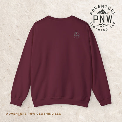 Adventure Dandelion Heart Valentine Sweatshirt – Unisex