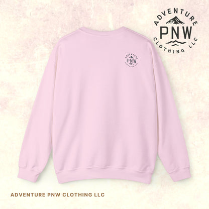 Sasquatch Bigfoot Research Team Crewneck Sweatshirt - Funny Sasquatch Apparel, Unisex Sweatshirt, Cryptid Gift, Sasquatch Lover Gift,