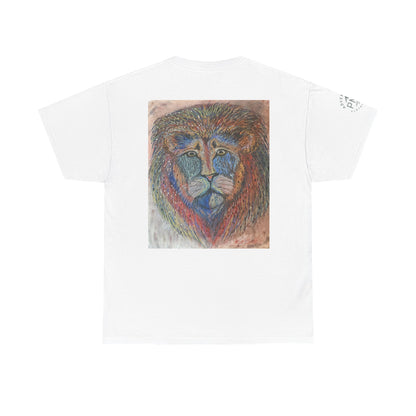 "The lion" - oil pastel