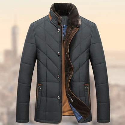 Padded Jacket | Stylish Winter Clothes | Thickened Stand-Up Collar