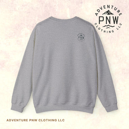 Sasquatch Bigfoot Research Team Crewneck Sweatshirt - Funny Sasquatch Apparel, Unisex Sweatshirt, Cryptid Gift, Sasquatch Lover Gift,