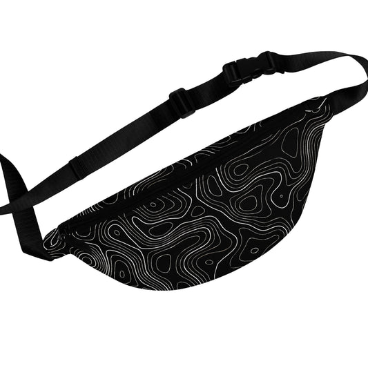 Adventure Fanny Pack - Travel and Hiking Waist Bag, Nature Lover Gift, Outdoor Explorer Hip Pouch, Camping Belt Pack, Wanderlust Bum Bag