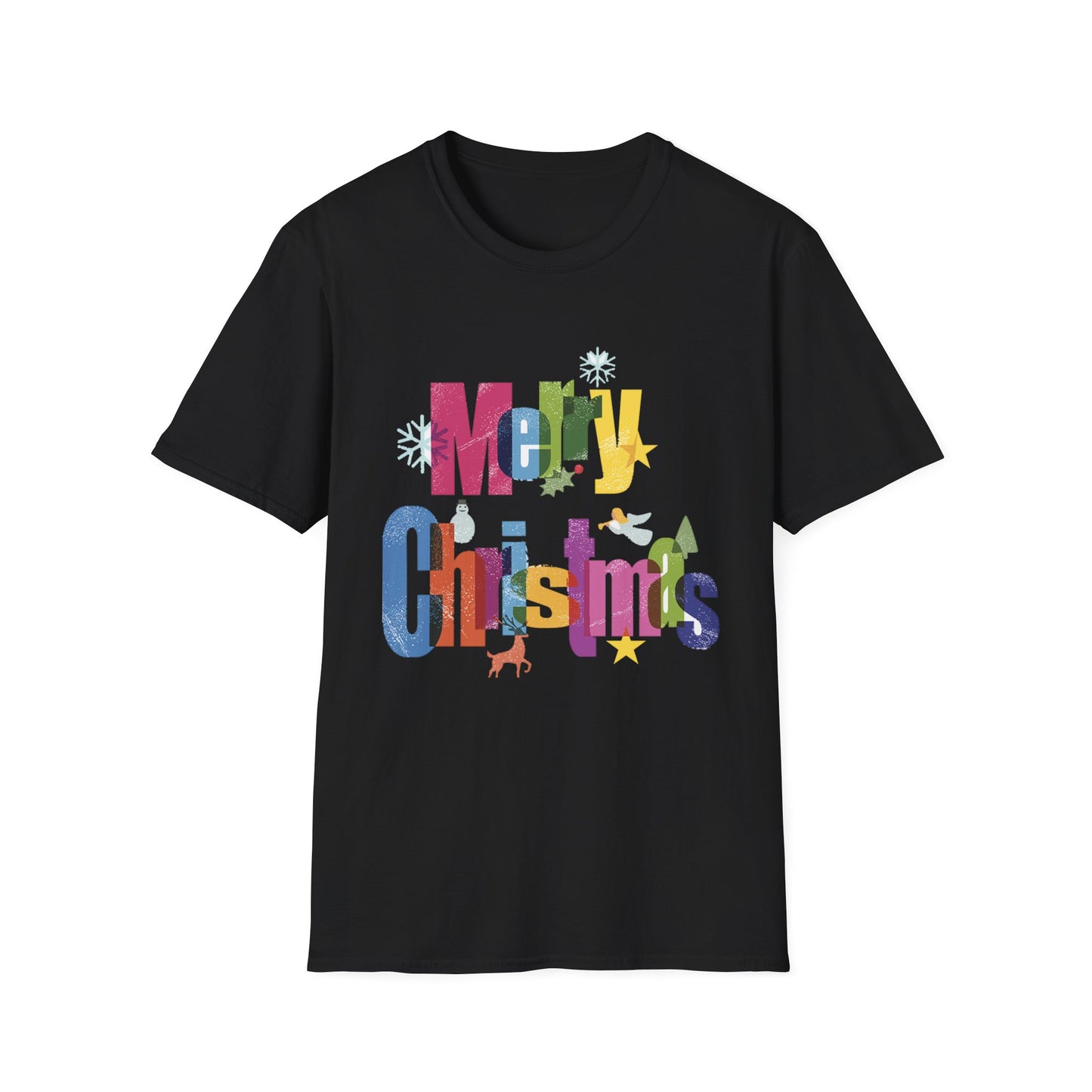 Christmas Unisex Softstyle T-Shirt | Christmas Adventure Design | Cozy & Stylish Holiday t-shirts