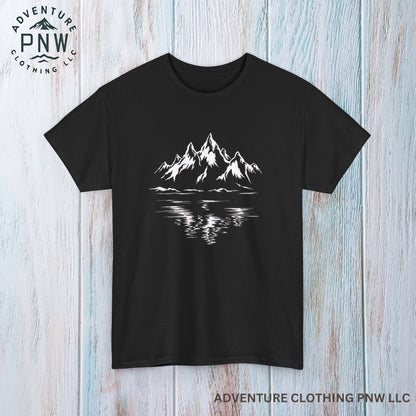 Mountain Adventure Unisex Tee, 3D Hiking Camping Nature Lover Wanderlust Gift Shirt, Outdoor Enthusiasts, Men Women Tshirt, Traveler Top