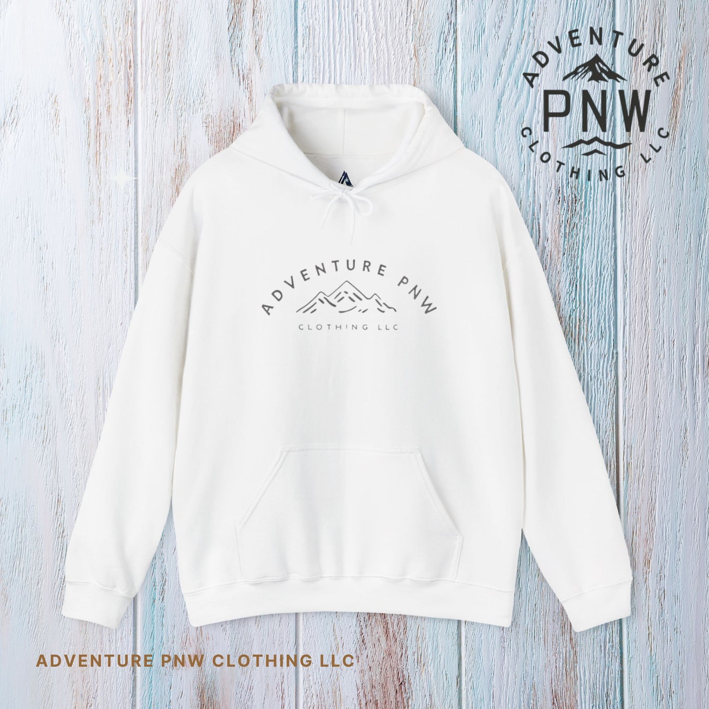 Original Adventure PNW Hoodie Design | Stylish Comfort for Outdoor Fun Adventure Mountains