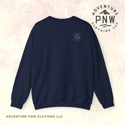 Squatchin Sweatshirt – Adventure Bigfoot Vintage Crewneck