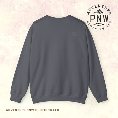 Adventure Bigfoot Christmas Lights Sweatshirt – Unisex Jumper