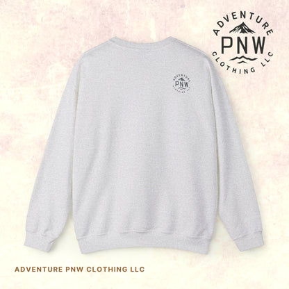 Sasquatch Bigfoot Research Team Crewneck Sweatshirt - Funny Sasquatch Apparel, Unisex Sweatshirt, Cryptid Gift, Sasquatch Lover Gift,
