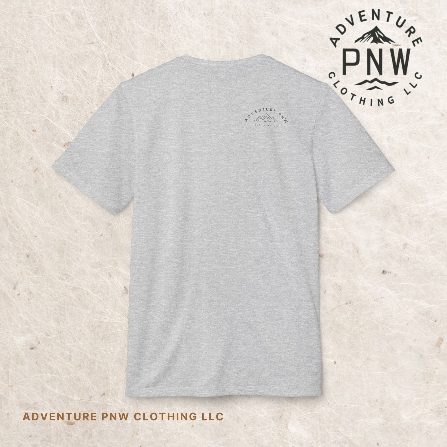 Adidas® Unisex PNW Black Logo Sport T-Shirt | Premium Comfort Athletic Adventure Mountains