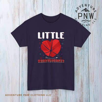 Heart Breaker Valentine's Day Unisex Tee, V Day Gift for Him or Her, Love Shirt, Relationship Gift, Valentine's Apparel, Red Heart Tee