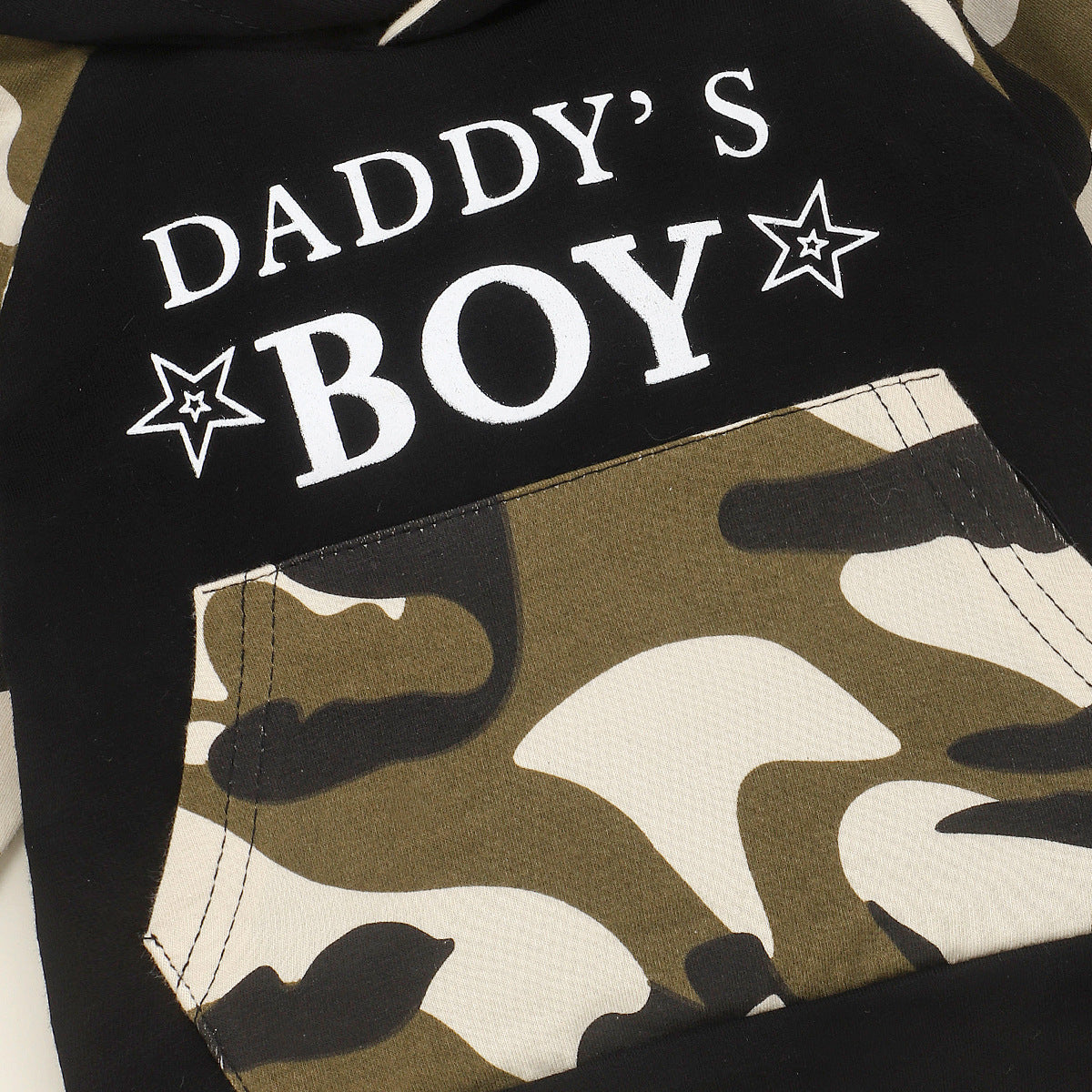 "Daddy's Boy" Camo Hoodie and Pants Set