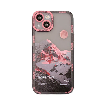 Rizhao Snow Mountain Blue Phone Case Angel Eyes Girl