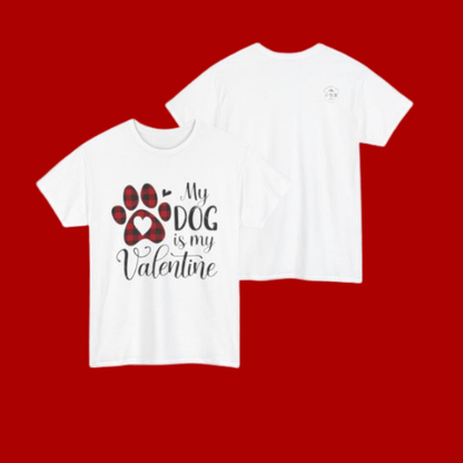 Adventure Dog Lover Valentine Tee – My Dog Is My Valentine