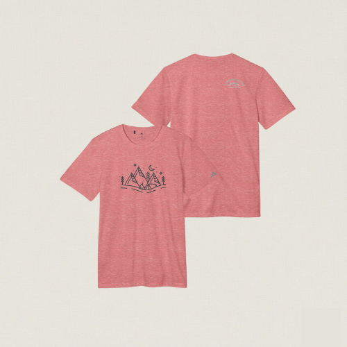 Adventure Adidas Eco PNW Mountain Camping Tee – Unisex