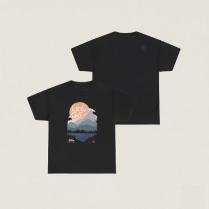 Mountain Graphic Tee – Glamping & Nature Adventure