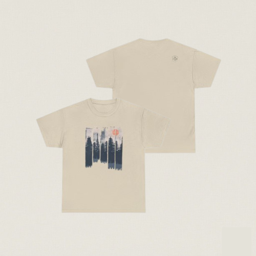 Forest Mountain Tee – Vintage Outdoor Adventure Shirt