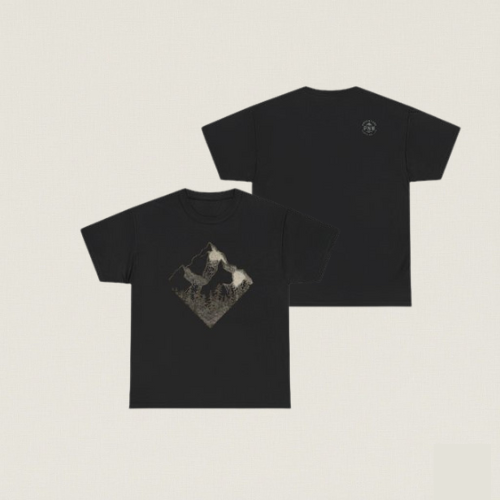 Mountain Range Adventure Tee – Hiking & Nature Shirt