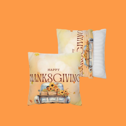 Thanksgiving Adventure Pillow