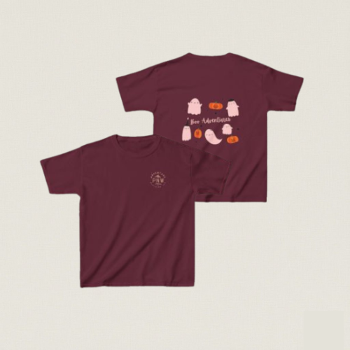 Kids Boo Adventure Ghost & Pumpkin Tee