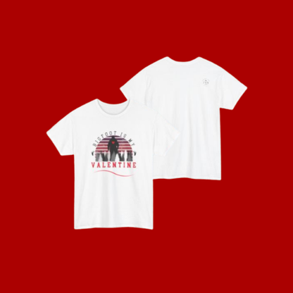 Adventure Bigfoot Valentine Tee – Funny Cryptid Shirt
