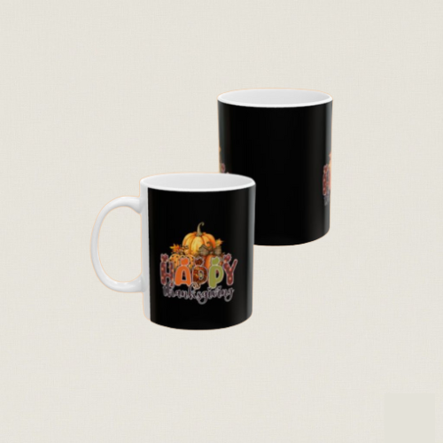 Adventure Happy Thanksgiving Ceramic Mug, (11oz, 15oz)