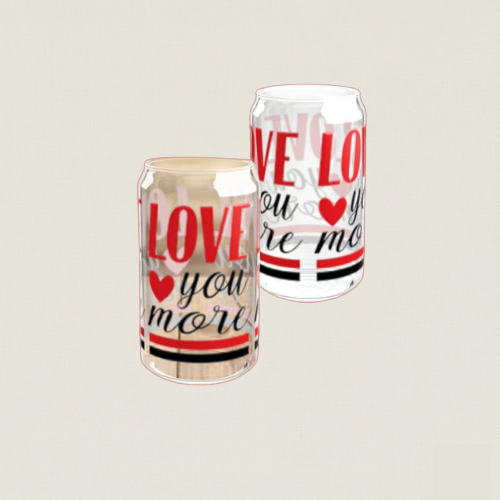 Love You More Tumbler –Adventure Valentine’s Day Gift