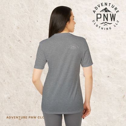 Adidas® Unisex PNW Black Logo Sport T-Shirt | Premium Comfort Athletic Adventure Mountains