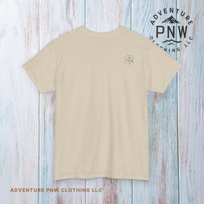 Grow in Love's Light Tree Heart T-Shirt, Outdoors Campers Top, Forest, Nature Lovers Gift, Love Shirt, Valentines day unisex Tshirt