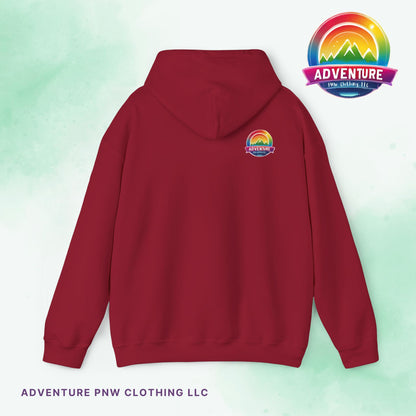 PRIDE Hoodie Stylish, Comfortable, and PRIDE Inspired Outdoor Mountain Adventure