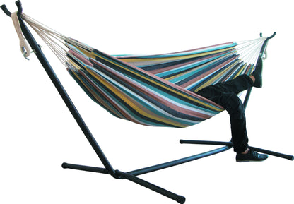 Canvas Camping Hammock | Double Widened Single Hammock Chair | 200kg Capacity