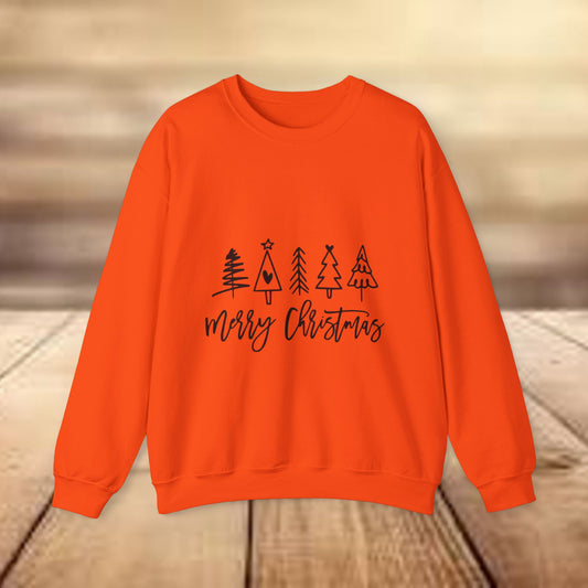 Merry Christmas Sweatshirt - Feel the Christmas spirit! Christmas sweater. Christmas vibes sweatshirt. Sweatshirt for Christmas.