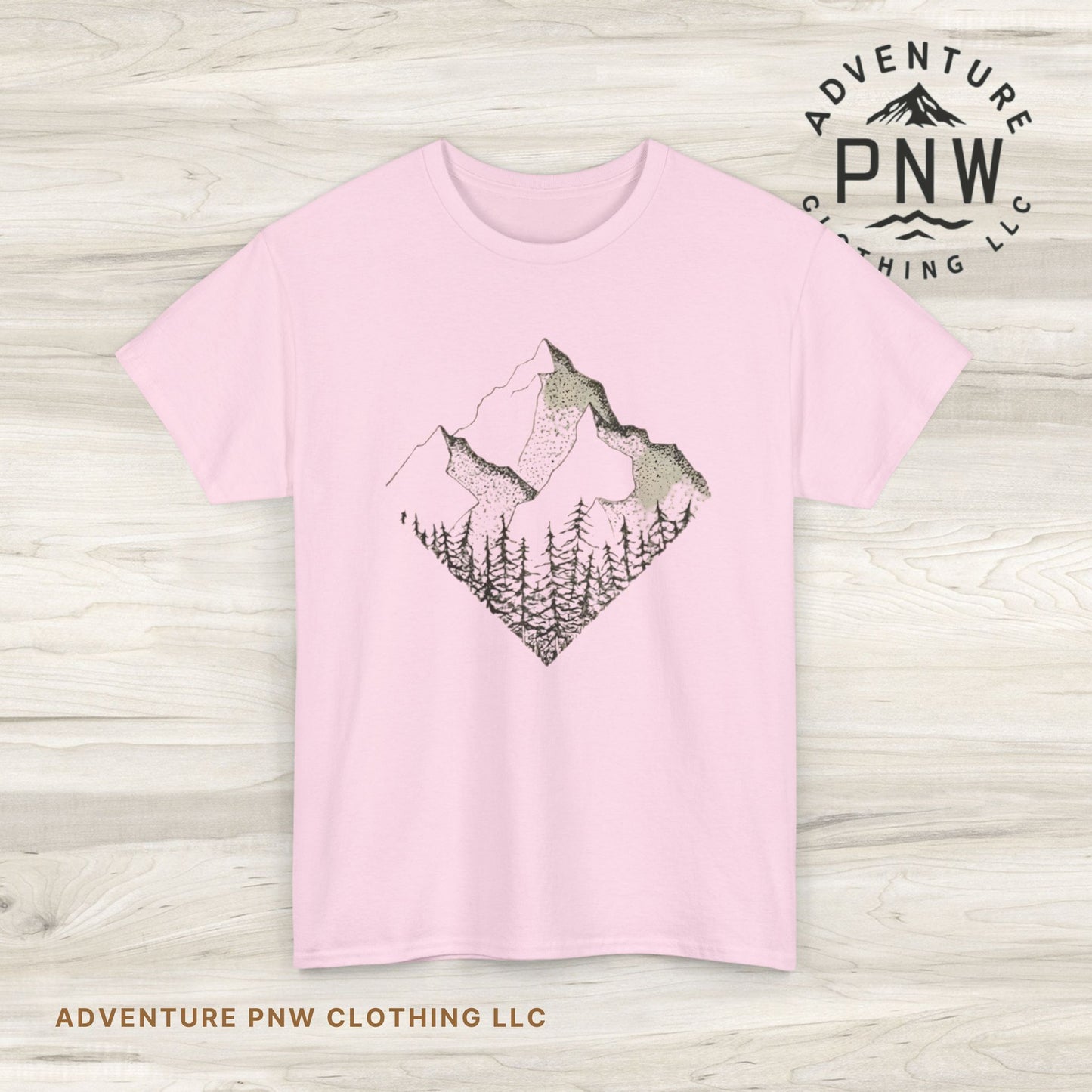 Mountain Range Adventure Tee – Hiking & Nature Shirt