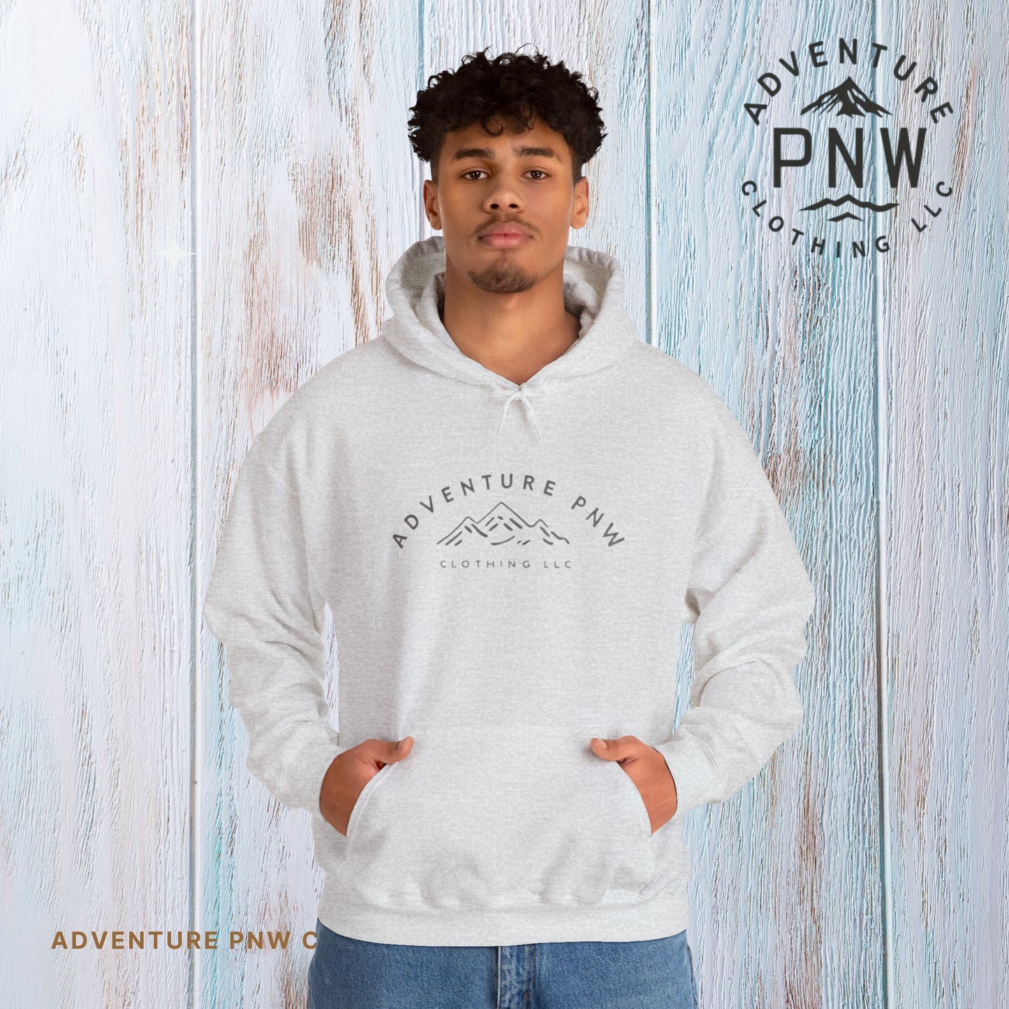 Original Adventure PNW Hoodie Design | Stylish Comfort for Outdoor Fun Adventure Mountains