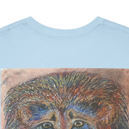 "The lion" - oil pastel