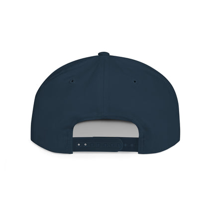 Run on the Wild Side Flat Bill Snapback Hat, Cool Unisex Cap for Outdoor Adventures, Trendy Hat for Summer Festivals, Great Gift for Nature